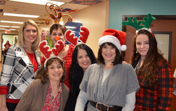 EAC spreads holiday cheer in Pediatrics