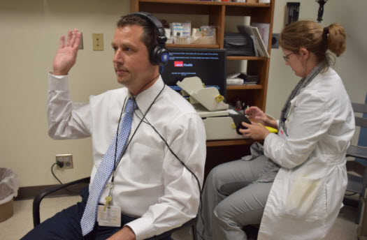 Free hearing screenings for employees