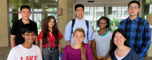 High school students gain world-class research experience at UTMB