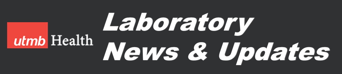 UTMB Lab News and Updates Banner