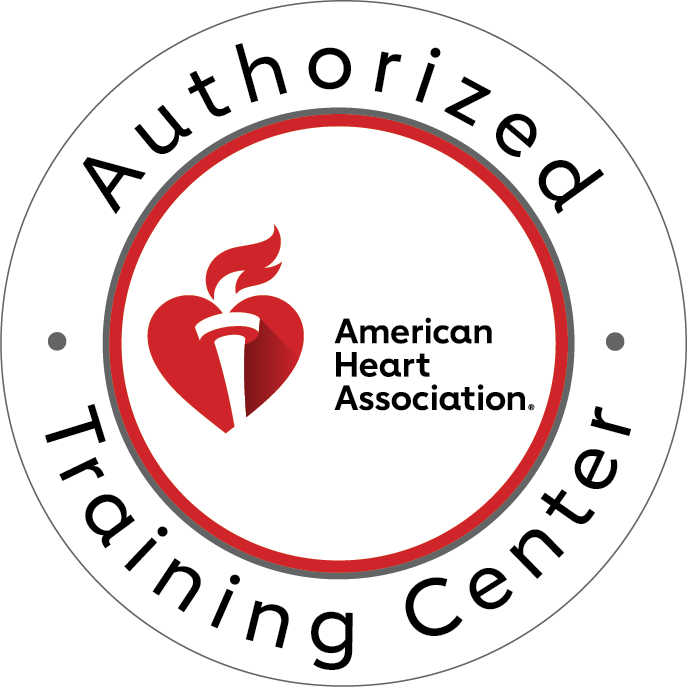 Authorized AHA training center logo