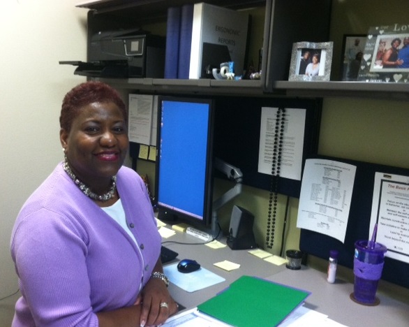 UTMB Certified Ergonomics Specialist Lela Lockett-Ware