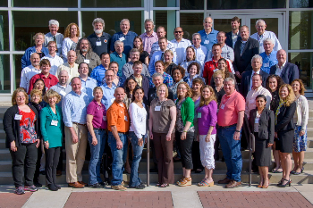 Meeting attendees at the 5th annual NBL-RBL Network Meeting at the Galveston National Laboratory at UTMB.