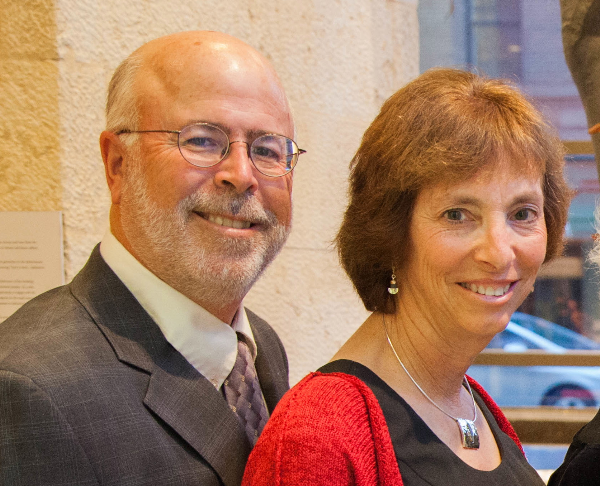 UTMB alumna Barbara Sasser and her husband, Dominick Sasser.