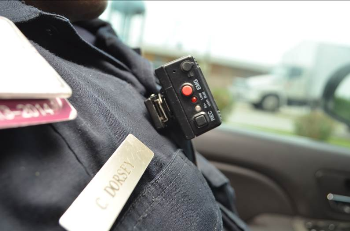 Officer Doresy’s audio-recording device used to document arrests.