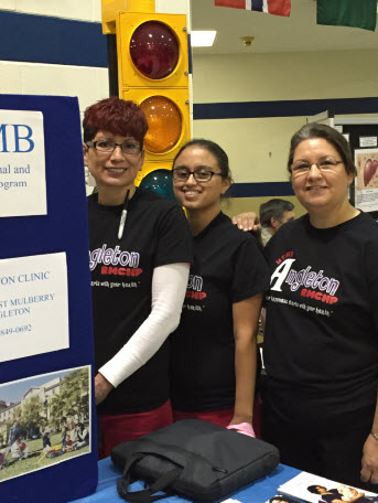 Angleton Danbury Campus team members provide screenings, health tips at community wellness fair