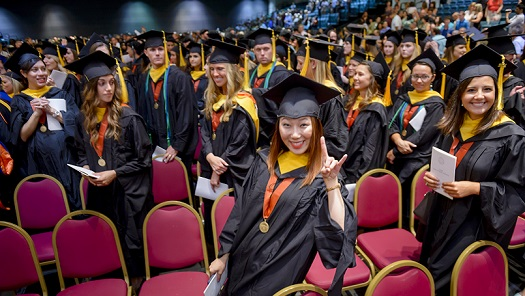 School of Health Professions celebrates largest graduating class