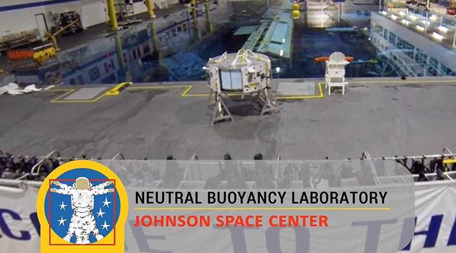 Neutral Buoyancy Lab at Johnson Space Center.