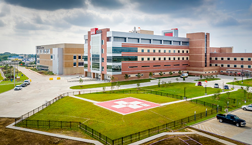 New UTMB hospital at League City campus in 2016 UTMB League City campus