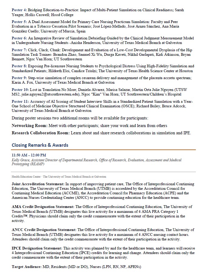 Summit Agenda Page 3