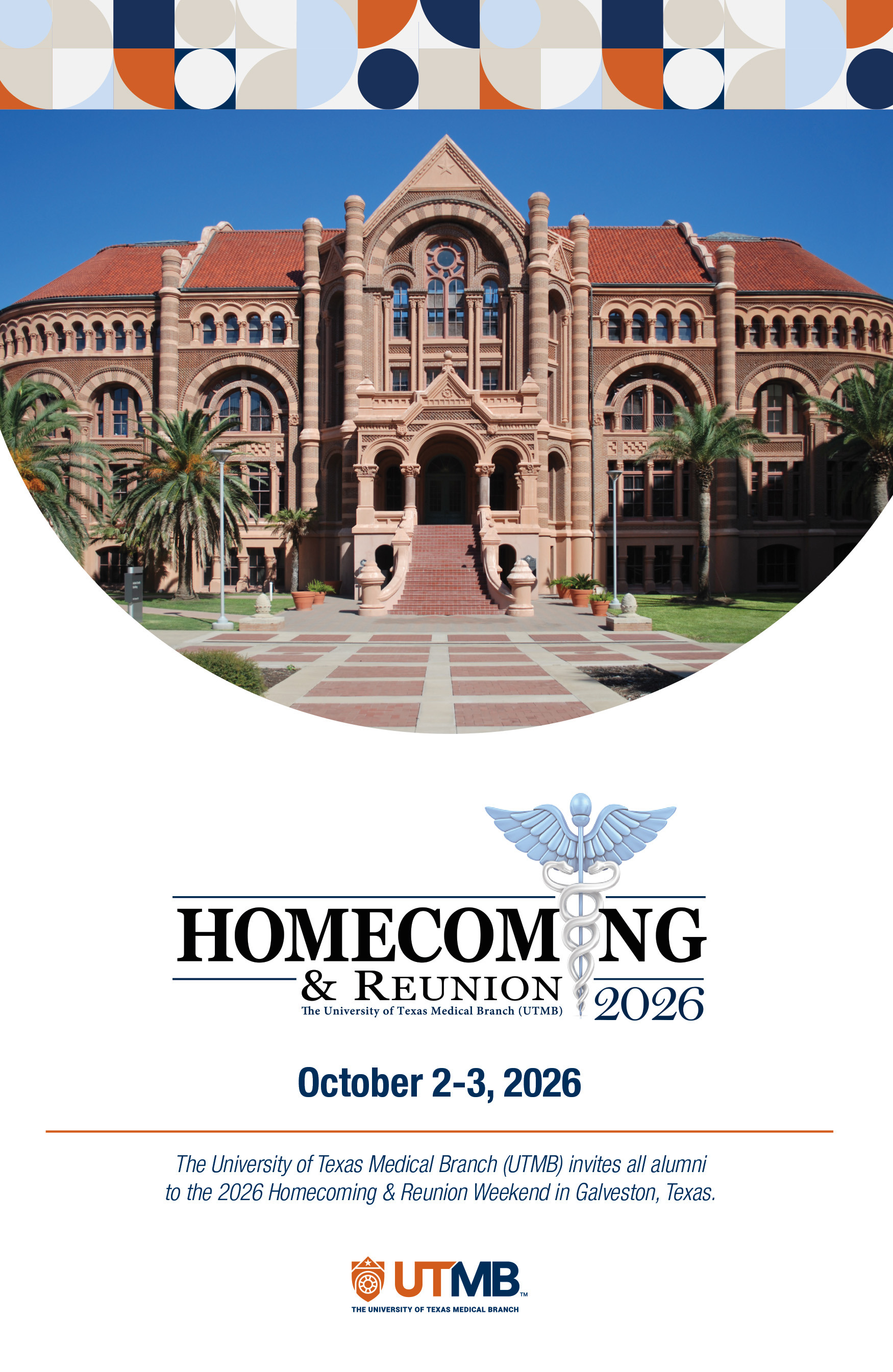Homecoming 2026 invitation booklet cover - 072126