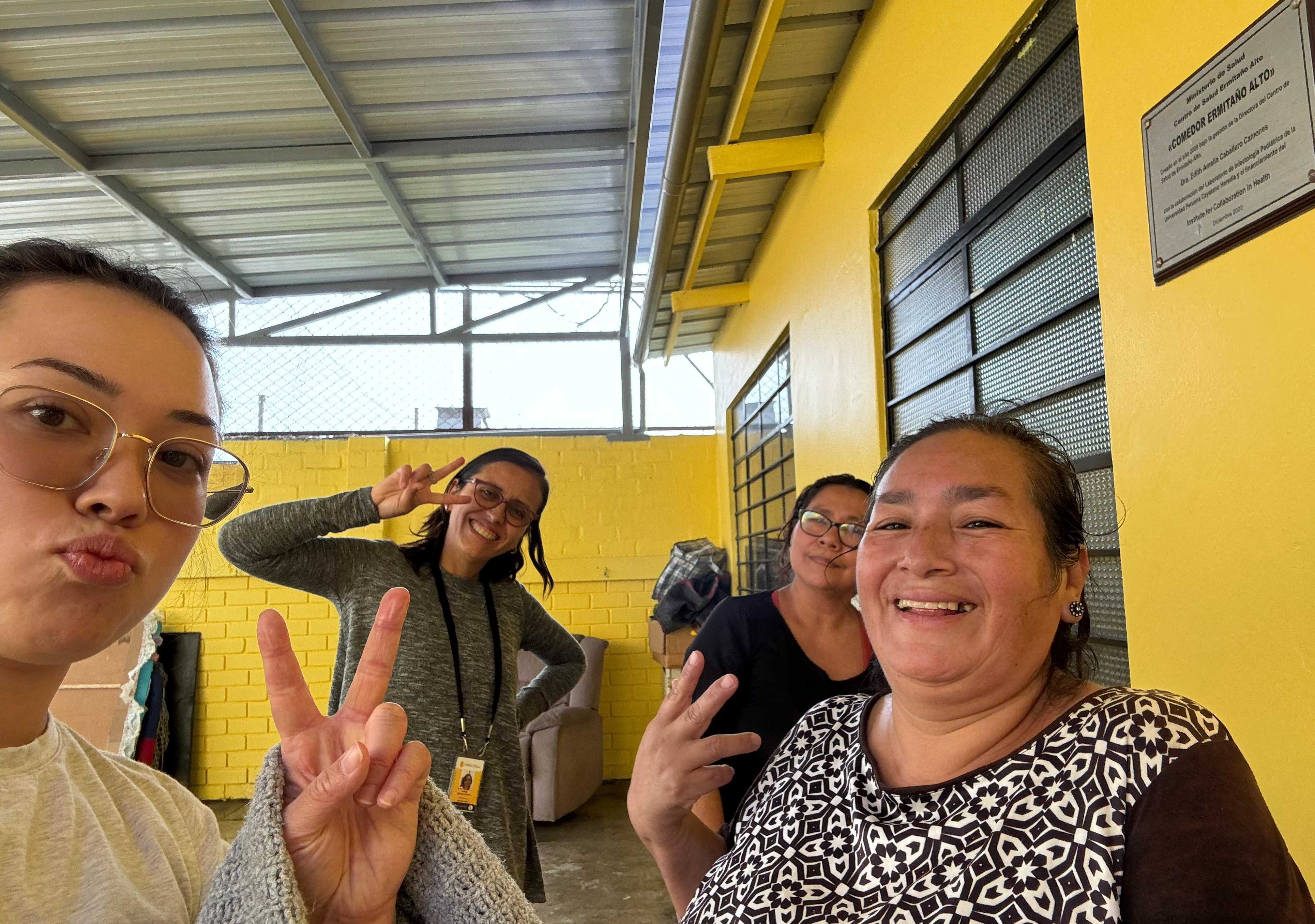 Briana Nguyen_2e Clean up crew for the newly remodeled space at El Comedor