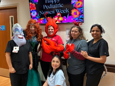 Image of people dressed as Disney characters