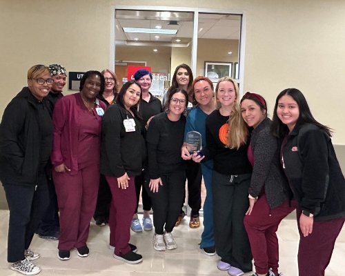 Group photo of medical staff