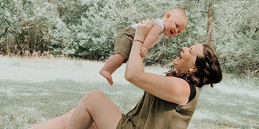 Photo of mother and baby