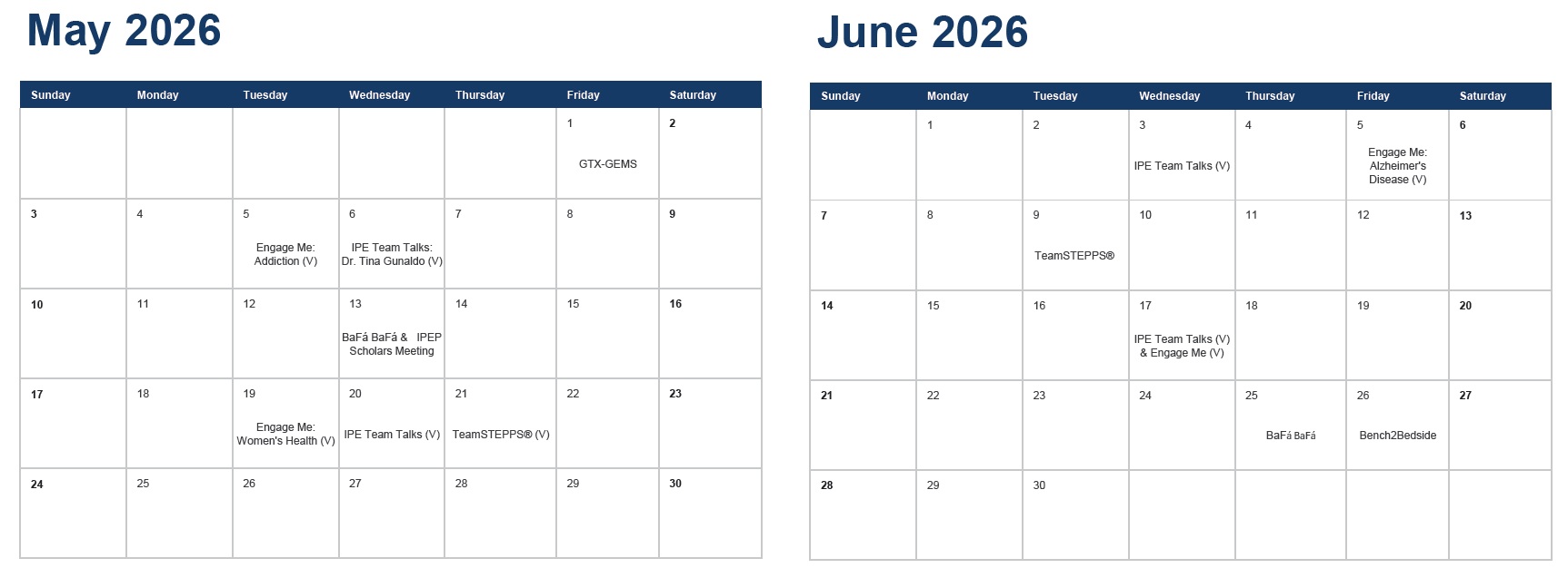 IPE May and June 2026