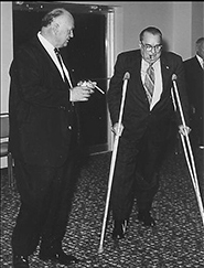 Dr. Truman Blocker and Dr. Stephen Lewis