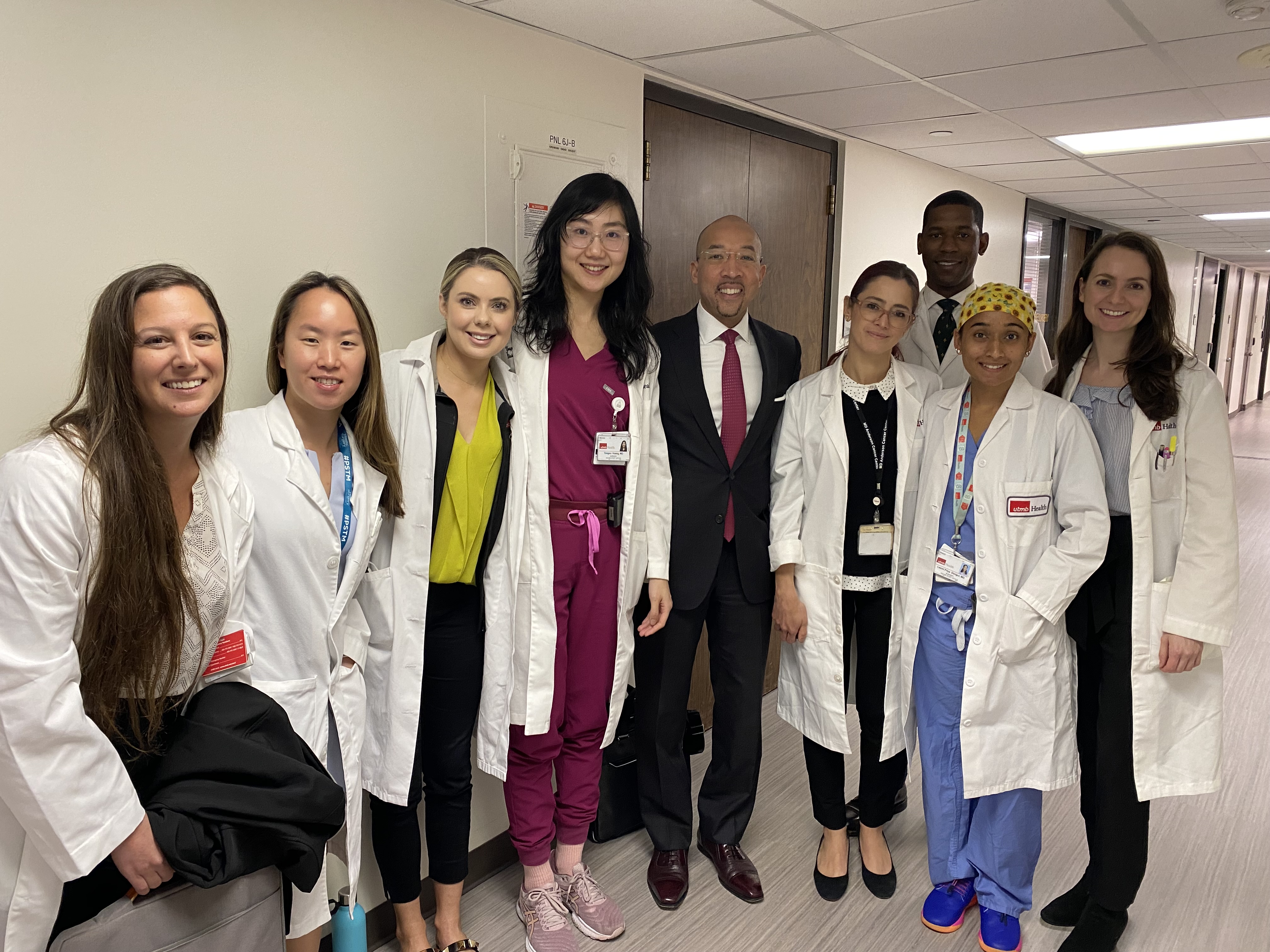 Dr. Butler visits the UTMB Department of Surgery