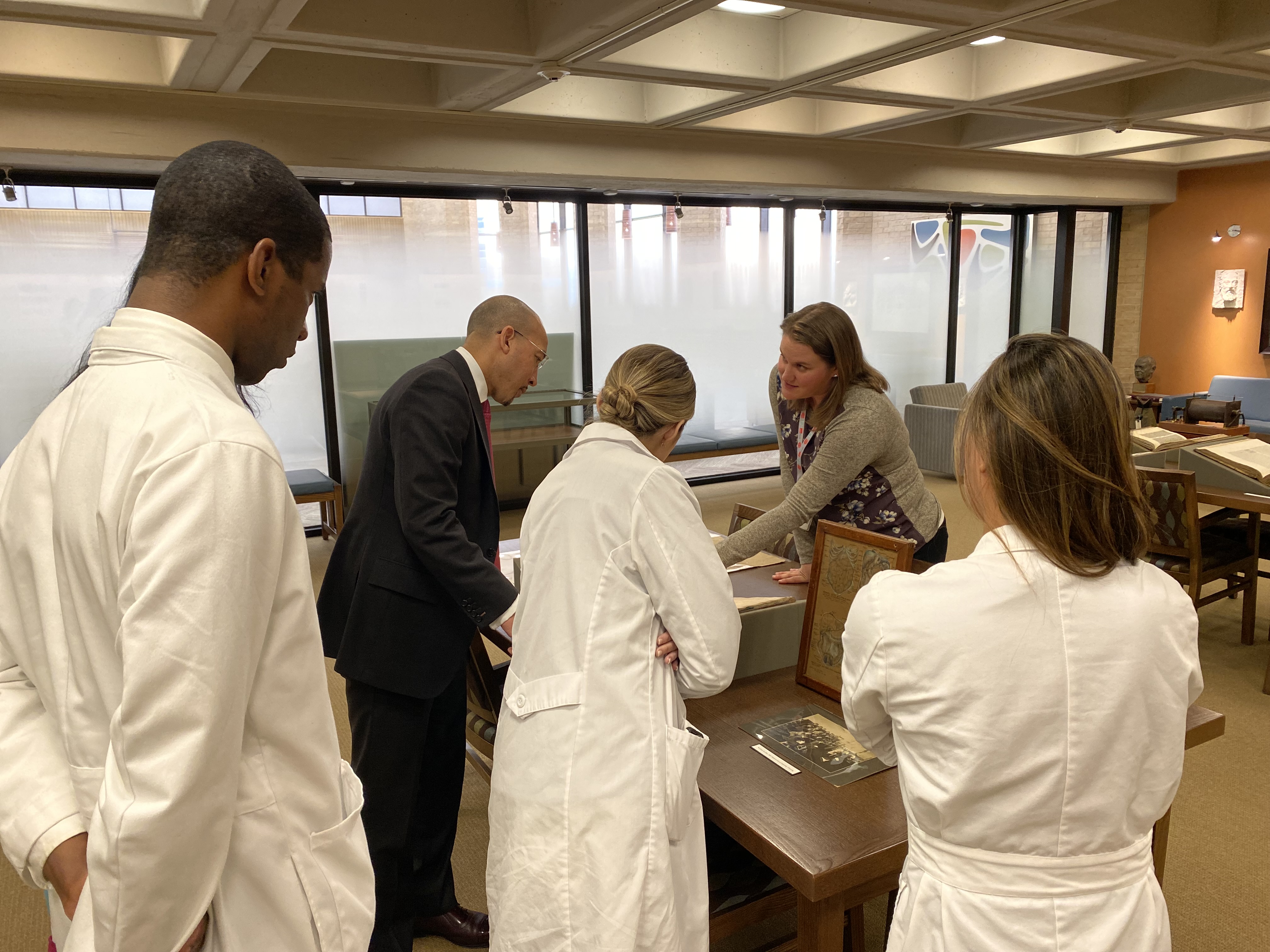 Dr. Butler visits the UTMB Department of Surgery