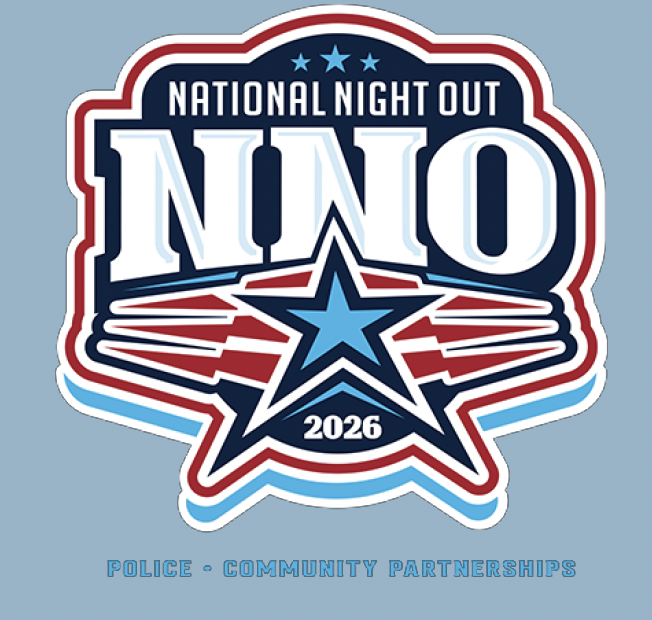 logo graphic with text and star shapes