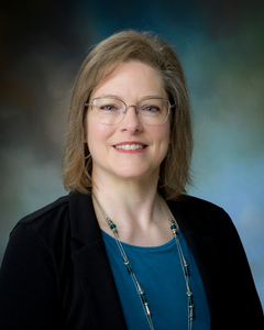 Portrait of Diana Riddle, MSTM, SBB(ASCP)<sup>cm</sup>