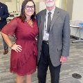 Full length photo of Beth Cammarn and Dr. Ottenbacher