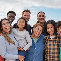 photo of group of adults of different ages and ethnicities