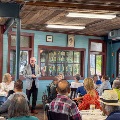 Craig Brown, AmeriCorps volunteer, speaks at annual luncheon
