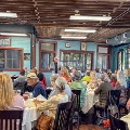 Craig Brown, AmeriCorps volunteer, speaks at annual luncheon