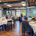 Craig Brown, AmeriCorps volunteer, speaks at annual luncheon