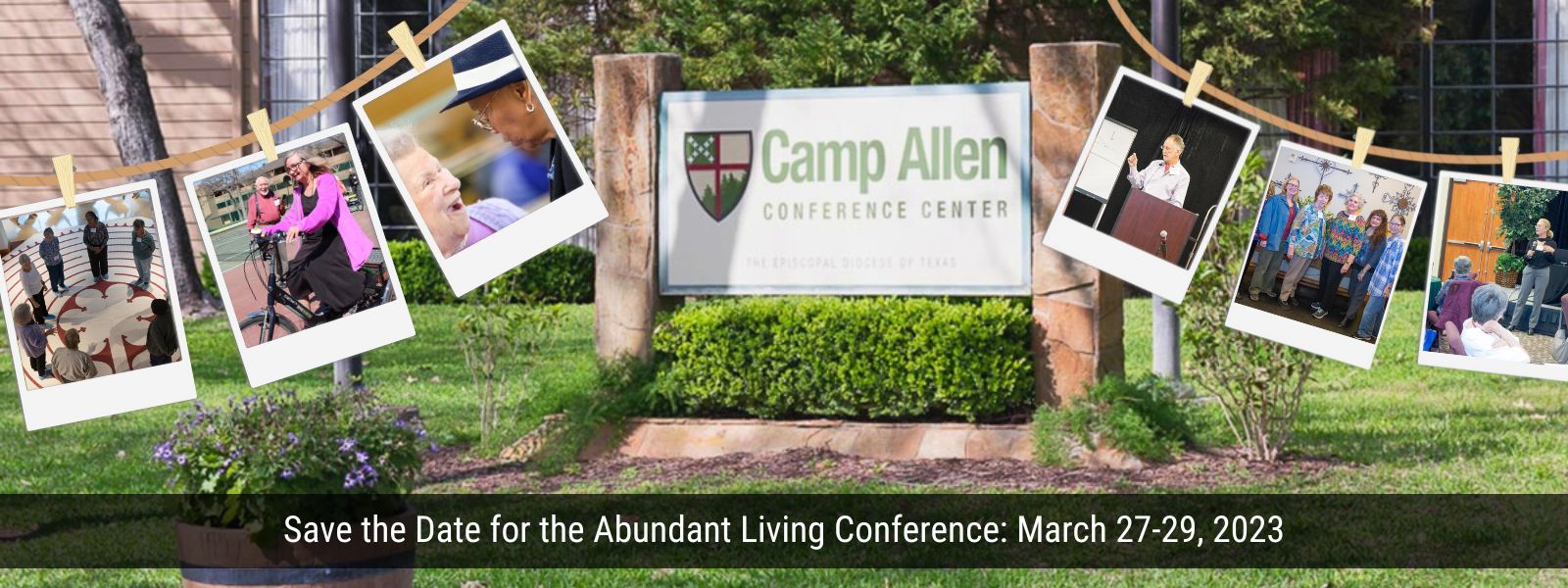 Save the date for the Abundant Living Conference March 27-29, 2023
