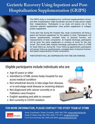 copy of flyer, graphic showing older adult, text repeated in page