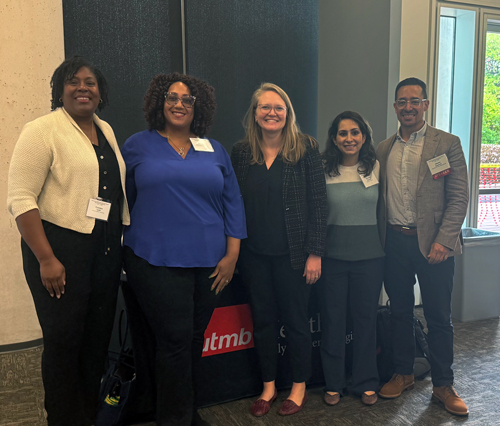 attendees, a diverse group of men and women researchers in aging from UTMB