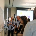 looking at the board
