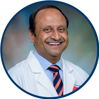 Professional photo of Dr. Gupta