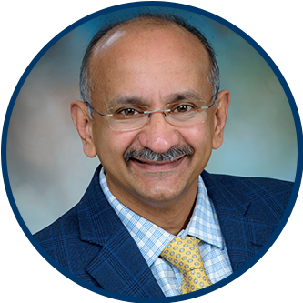 Professional photo of Dr. Menon