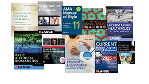 A collage showing various academic textbook covers