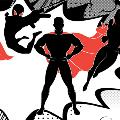 Superhero Group illustration