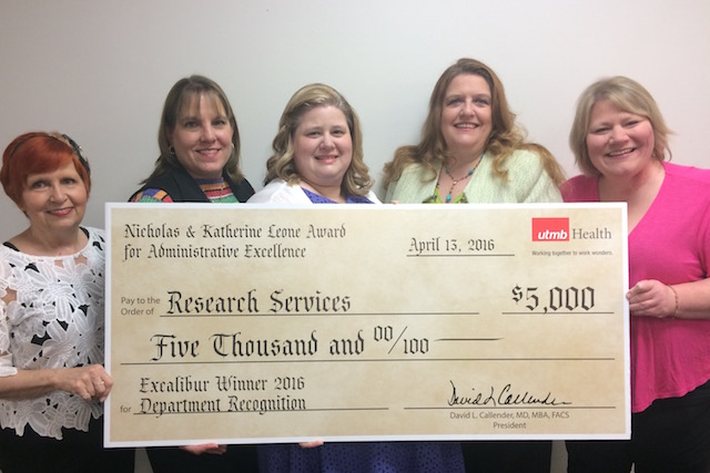 Christy Taylor Bray and her team (L-R): Donna Davis, Pamela Petty, Christy Taylor Bray, Melodi Moore and Heidi Lutz.