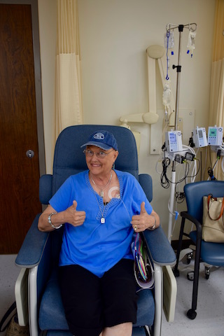 Jody Domingue receives cancer care treatment at UTMB