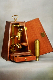 George Adams Microscope 1 with Case