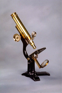 James W. Queen & Co. Microscope