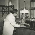 Historical Microbiology Photo, Laboratory A, 1961