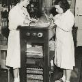 Historical Pharmacology Photo, Alene Bennett and Virginia Duff White, 1943