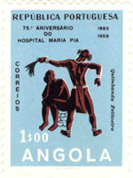 Ancient Medicine Stamp - Angola 1
