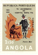Ancient Medicine Stamp - Angola 2