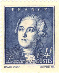 Early Modern Stamp - Antoine Lavoisier