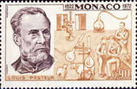 Foundation of Bacteriology Stamp - Louis Pasteur 3
