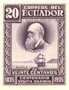 Medicine Foundations Stamp - Charles Darwin