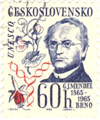 Medicine Foundations Stamp - Gregor Mendel 2